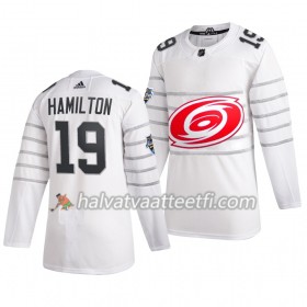 Miesten NHL Carolina Hurricanes Pelipaita Dougie Hamilton 19 Valkoinen 2020 NHL All-Star Adidas Authentic